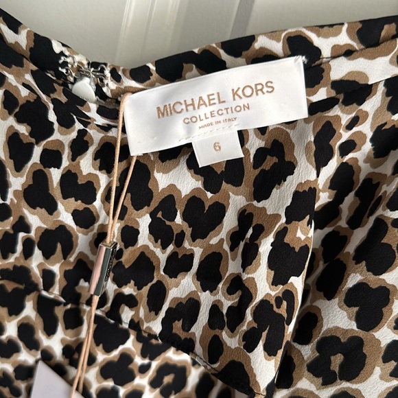 Michael Kors Collection Womens 100% Silk Ruffled Mini Skirt Made in Italy - Picture 5 of 8